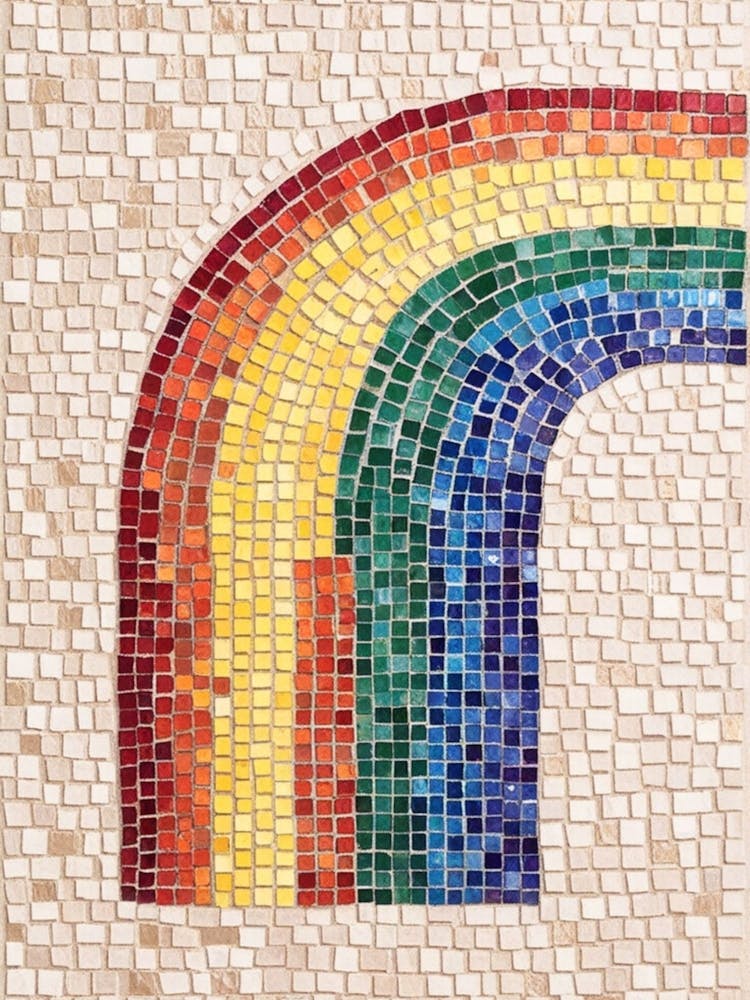 Regenbogenmosaik 4