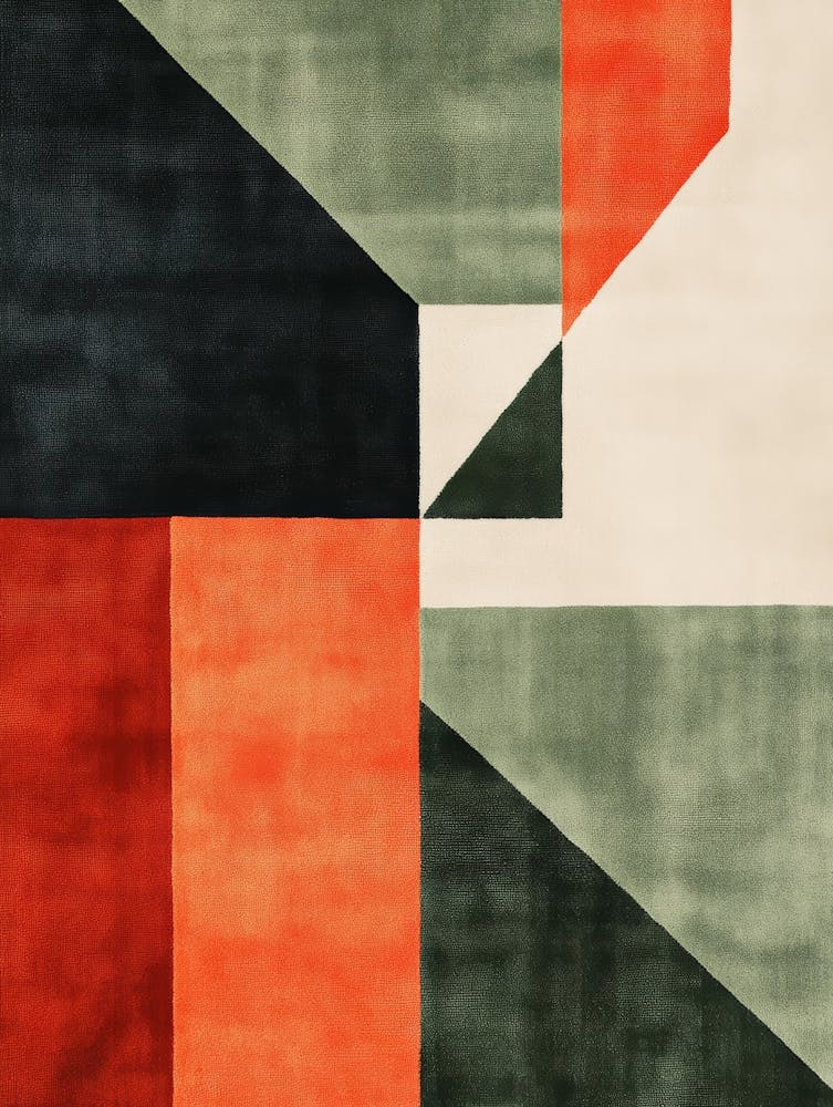 Abstract Geometric Rug