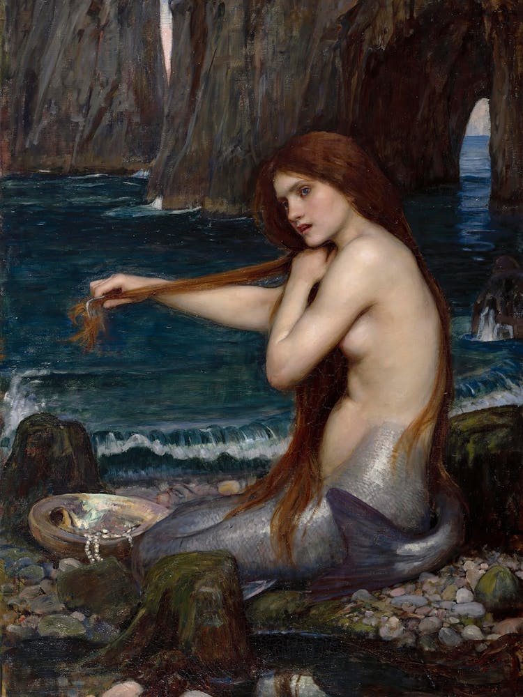 Mermaid In The Sea