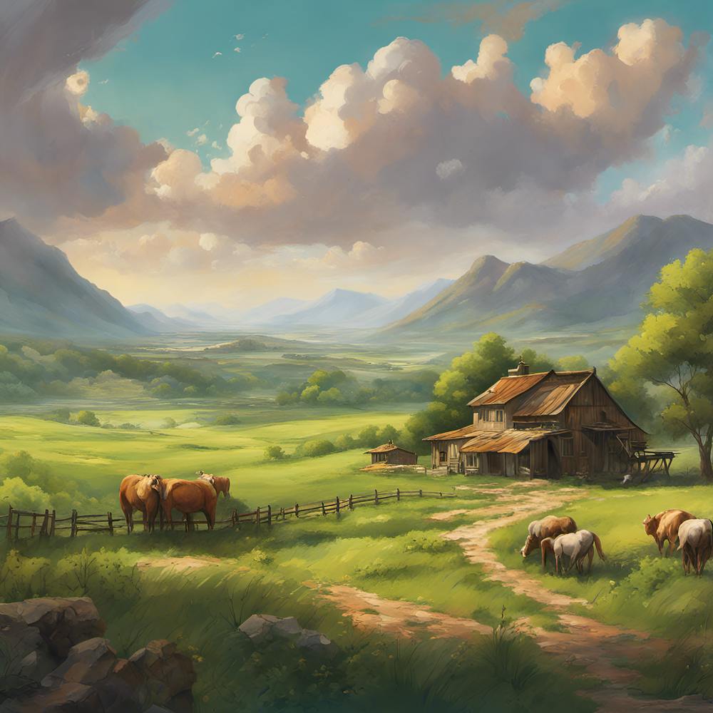 Barn In The Countryside