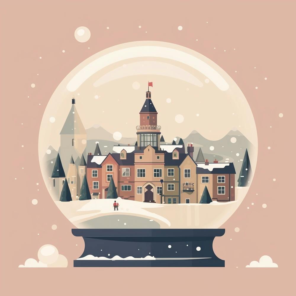 St Andrews United Kingdom 1 Schneekugel