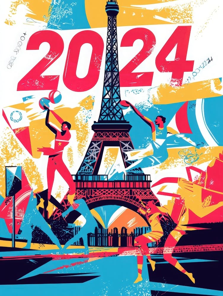 Aihrgdesign A Vibrant Poster Celebrating The 2024 Paris Summe 13e91b52 7714 4e2c 8e0b 4527a1f5e0c7 0
