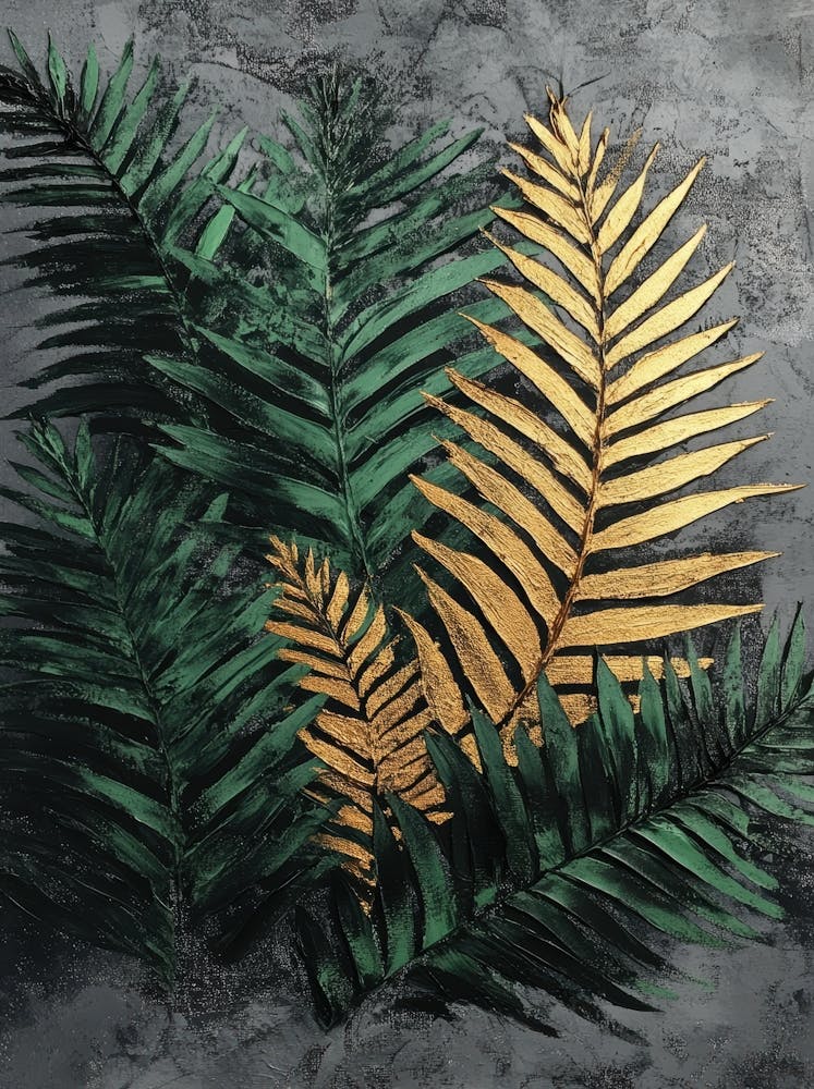 Gold Leaf Painting 13