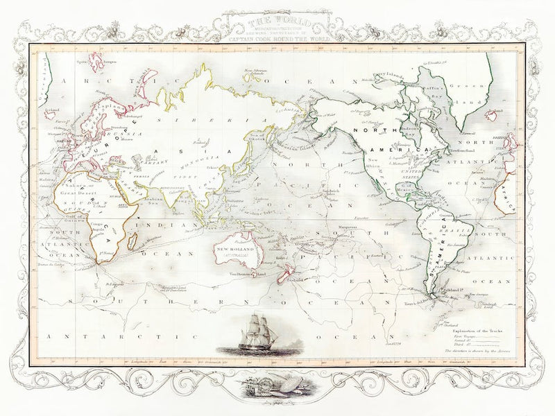 The Voyages Of Captain James Cook (1852)