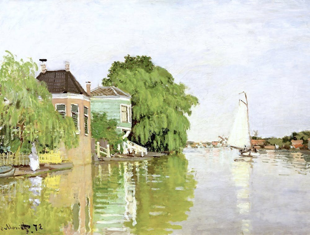 Claude Monet - Boat In The Water