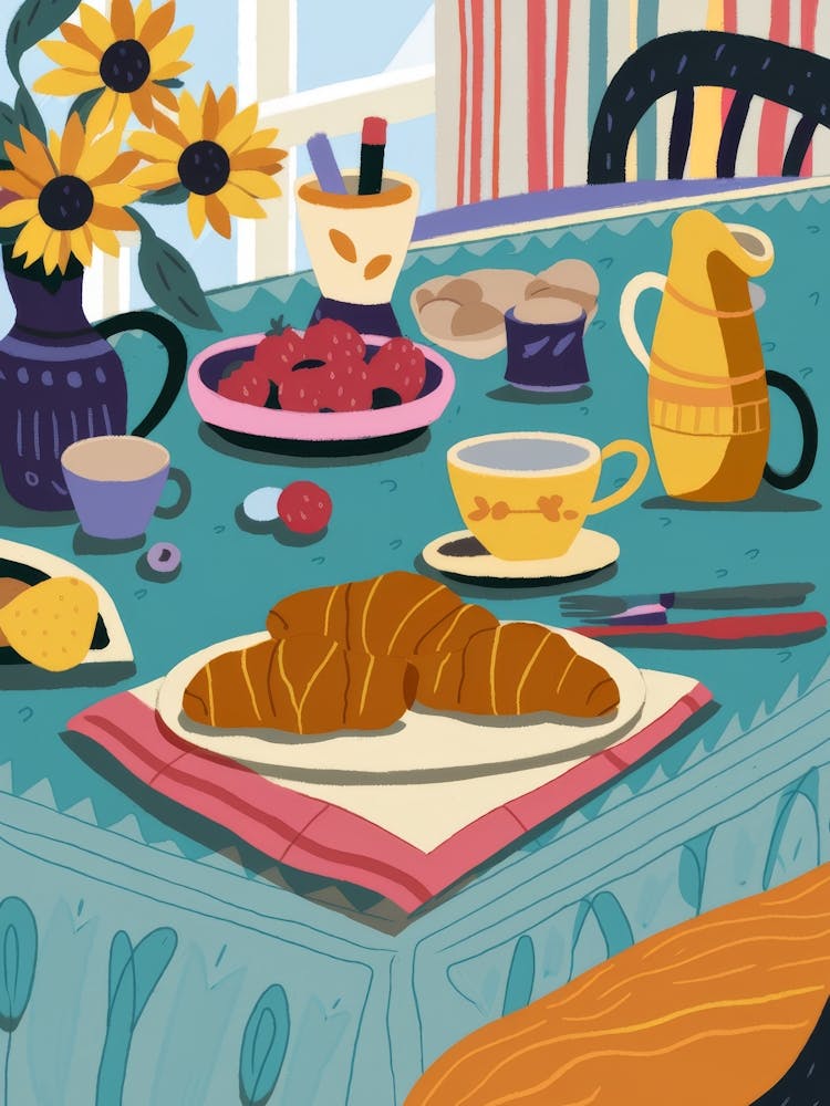 Sunlit Breakfast Delight