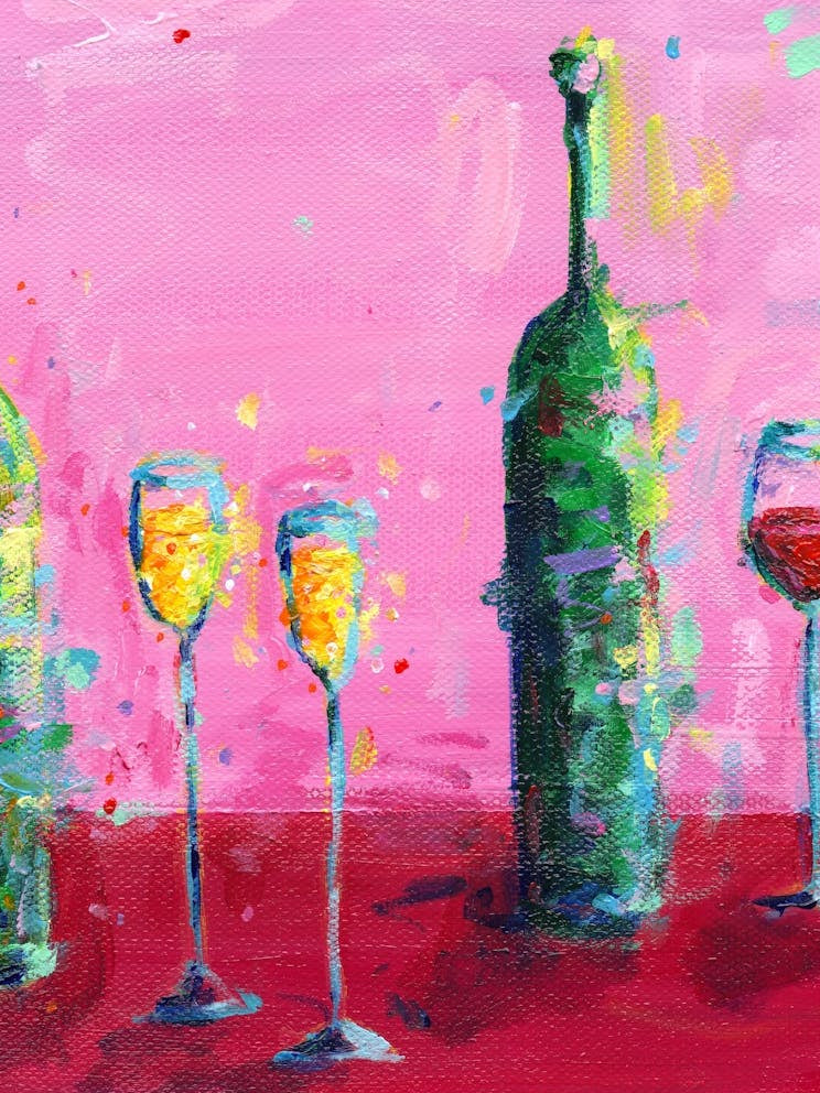 Prosecco and Red Wine 1