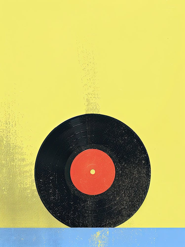 Timeless Tunes Vinyl Poster