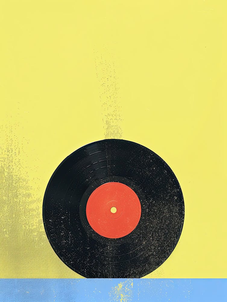 Timeless Tunes Vinyl Poster