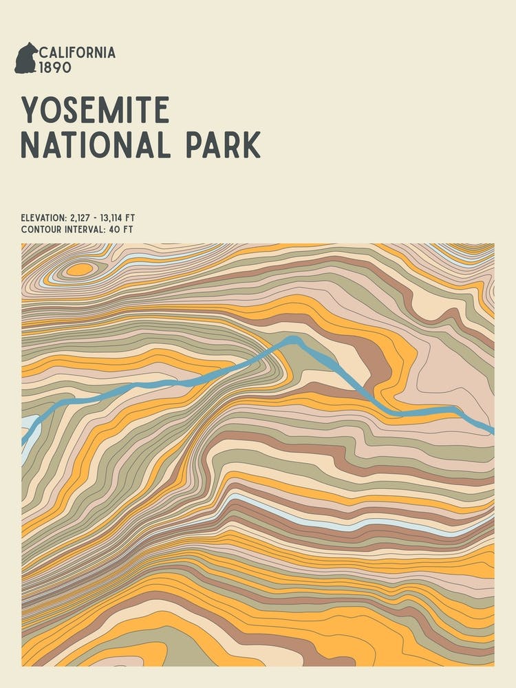 Yosemite National Park Serie Kalifornien USA