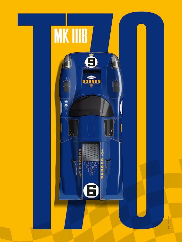 Lola T70 No.6 Sunoco Top Tribute