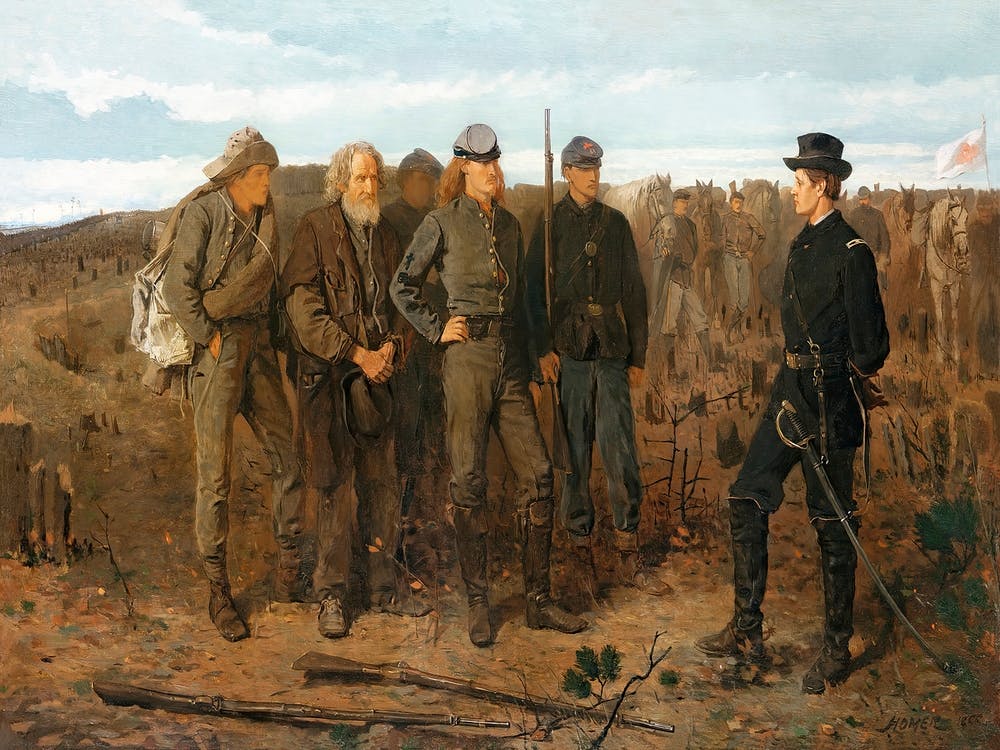 Prisoners From The Front (1866), Winslow Homer