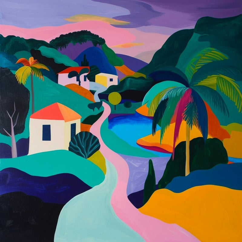 Abstract Travel Collection Barbados 5