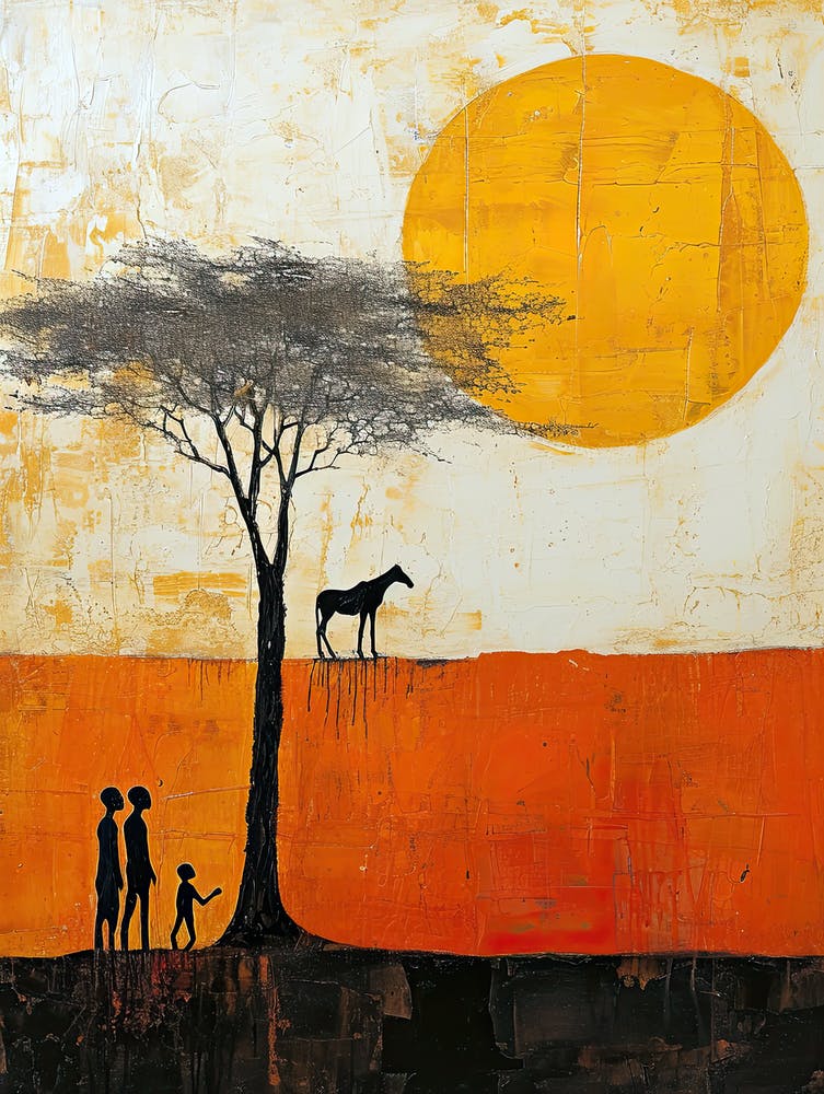 Afrika, ein Boho-Rhythmus