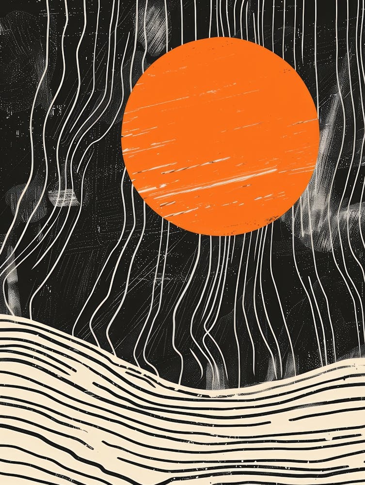 Sunset In The Desert 1