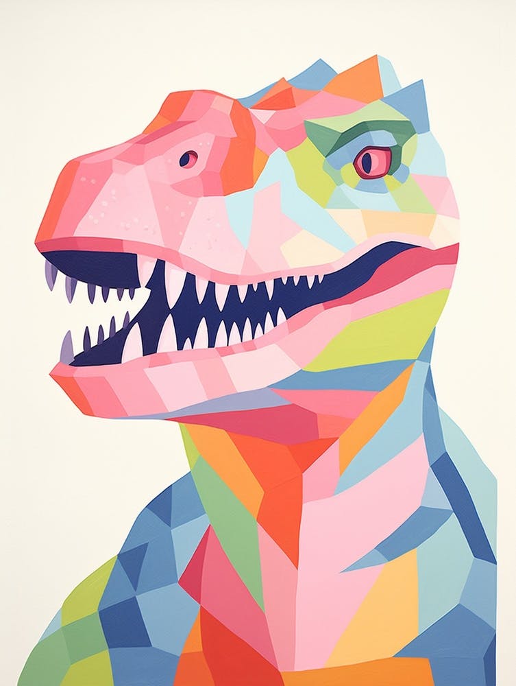 Colourful Dinosaur Torvosaurus 2