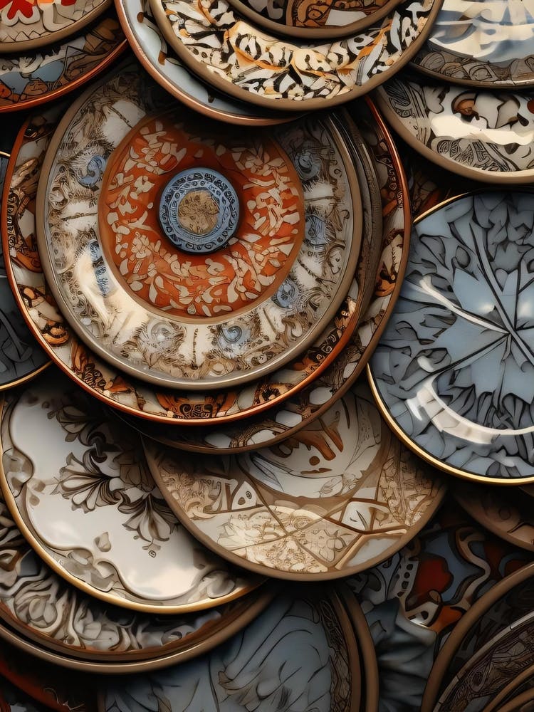 Collection Of Plates