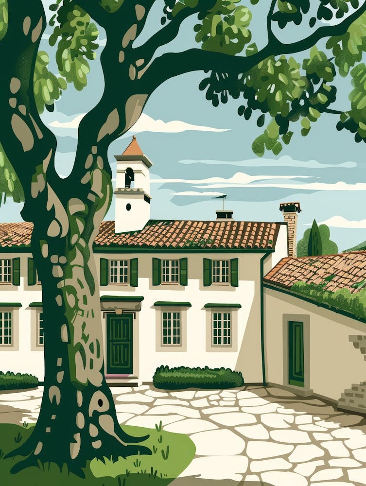 House With A Tree 1
