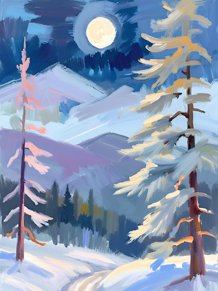Moonlight In The Mountains