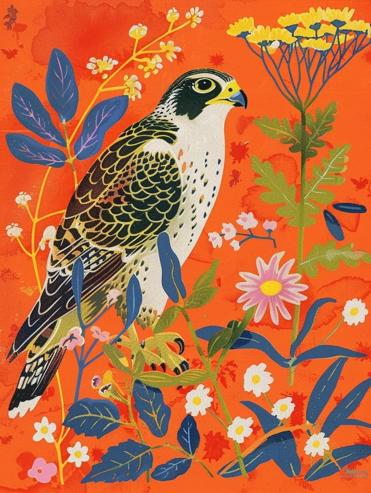 Spring Birds Falcon 2