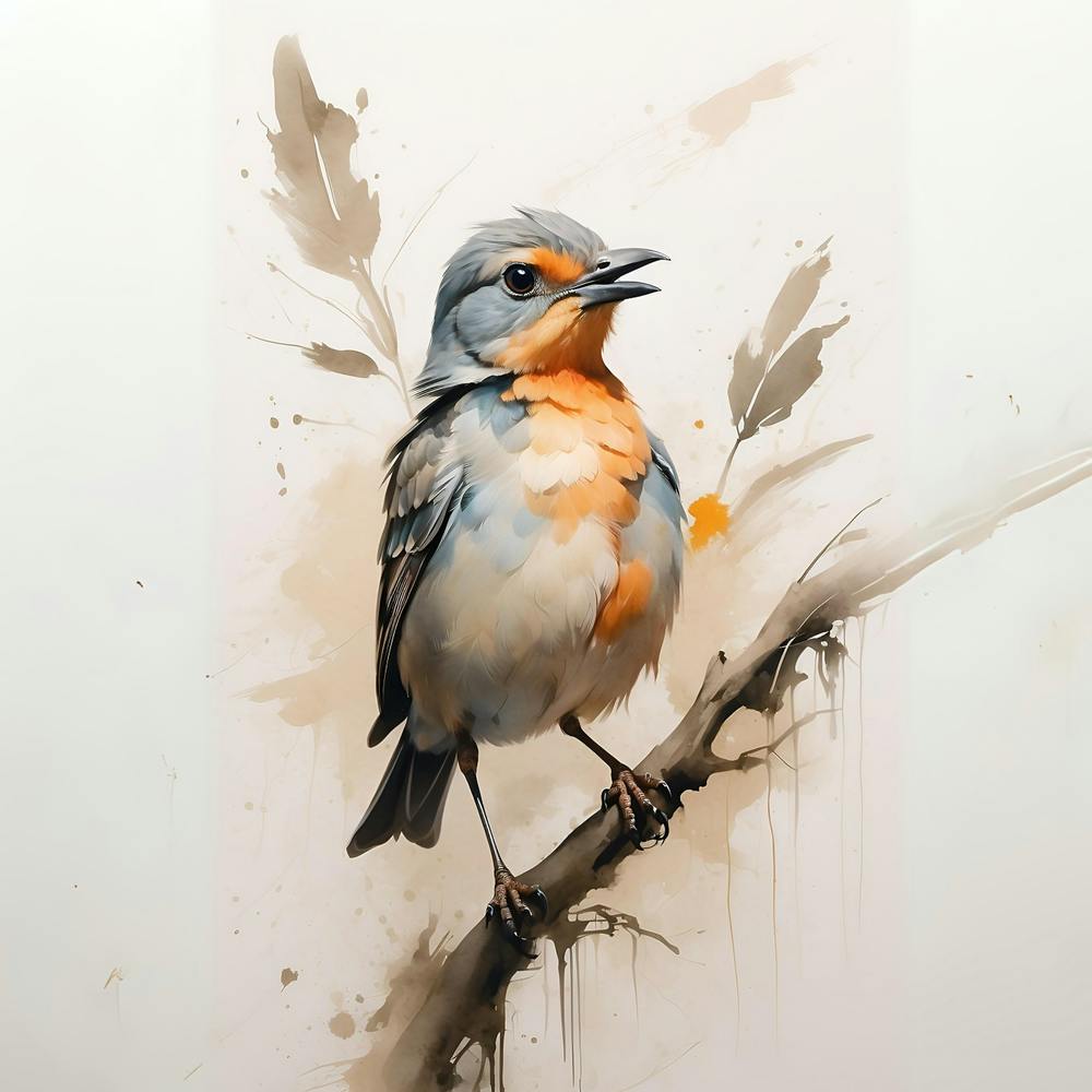 Bird On A Branch