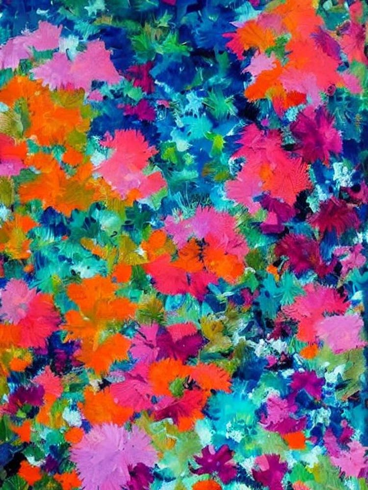 Acropora Anthocercis Vibrant Painting