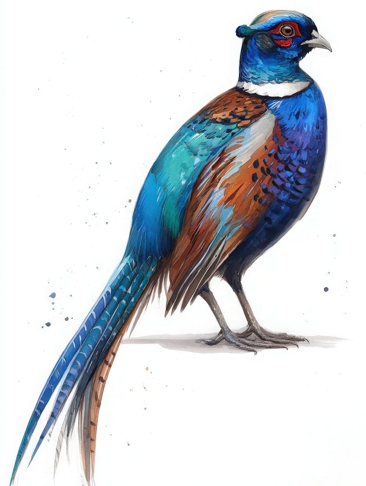 Aihrgdesign Isolated Watercolor Painting Of Birds Colorful Ph 54464e35 A435 4d84 A1a4 723334471250 2