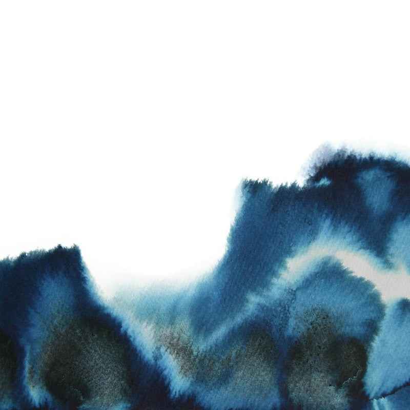 Abstract blue watercolor 1