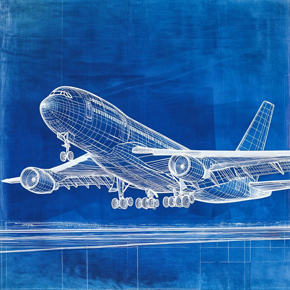 Flugzeug Im Flug