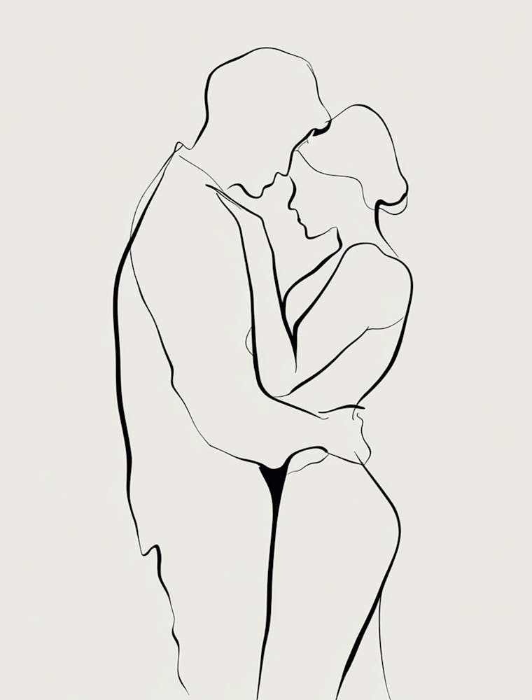 Couple Hugging 1