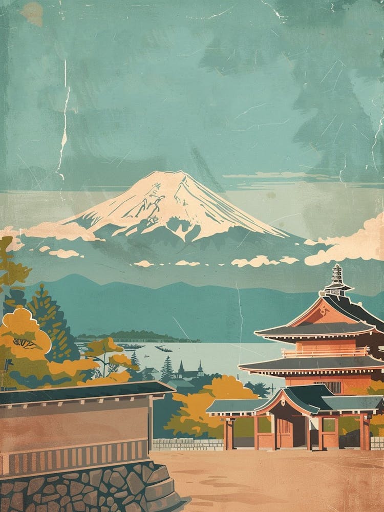 Mount Fuji Village Japan