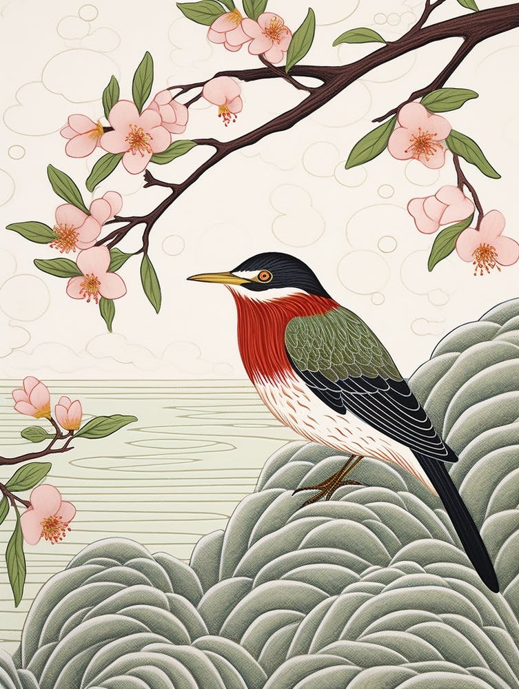 Bird Illustration Green Heron 2