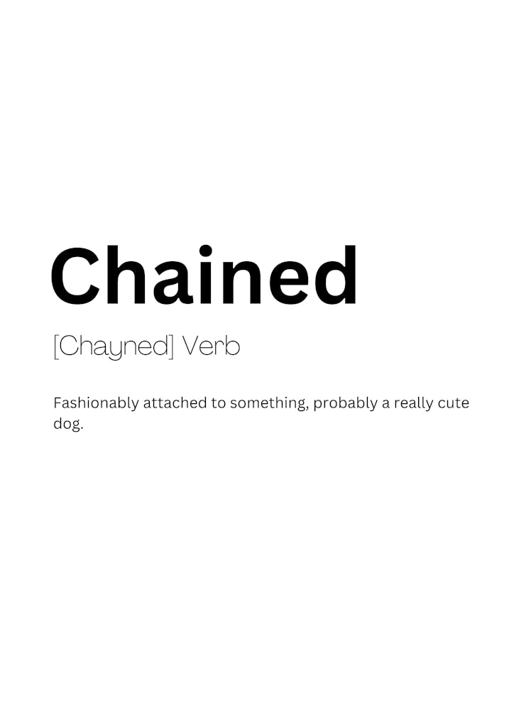 Chained Definition Meaning 1