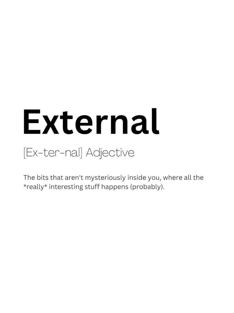 External Definition Meaning 1