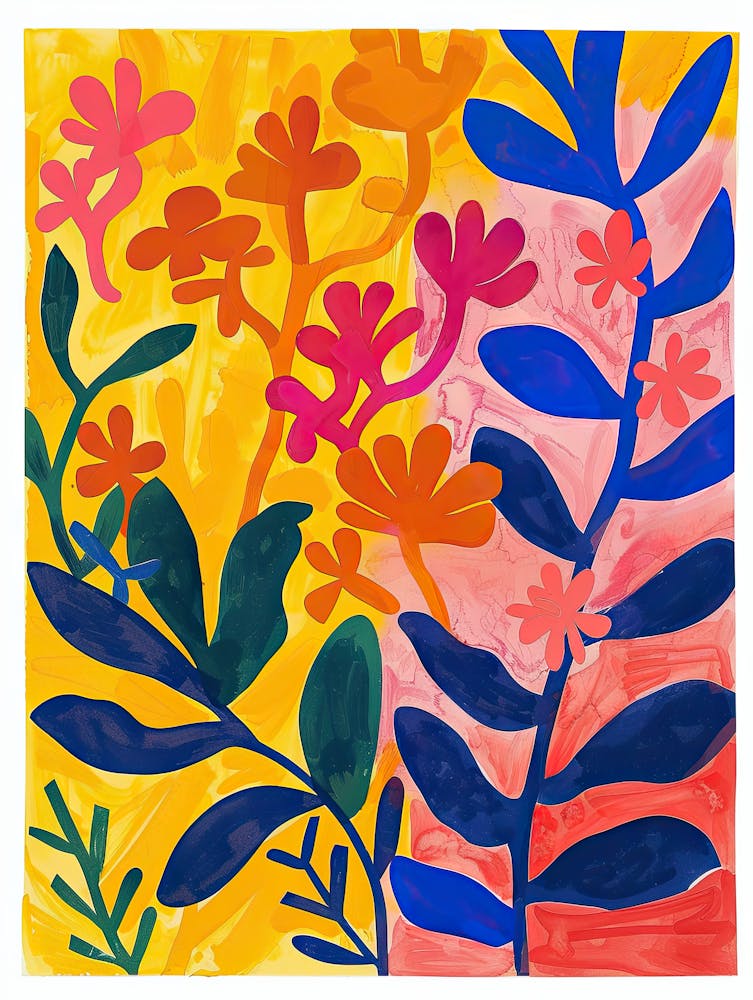 Dazzling Grove Matisse Style