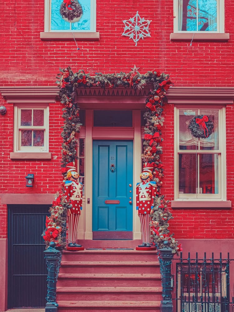 Nutcracker Door, Christmas In New York