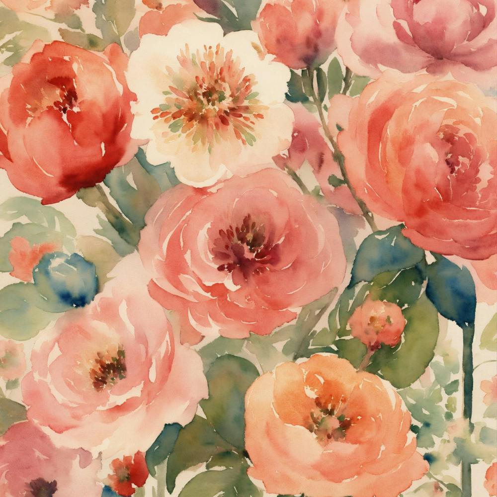 Peach Roses