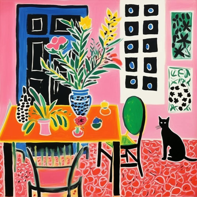 Cat In The Dining Room 7