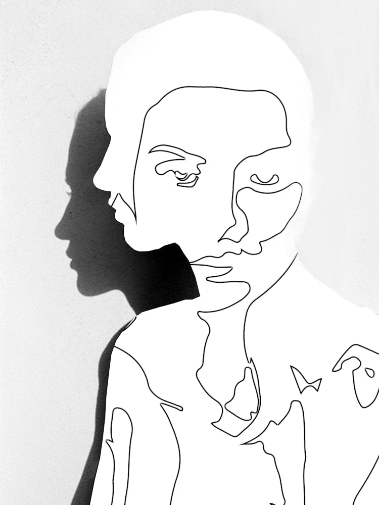 Portrait (Line Drawing )