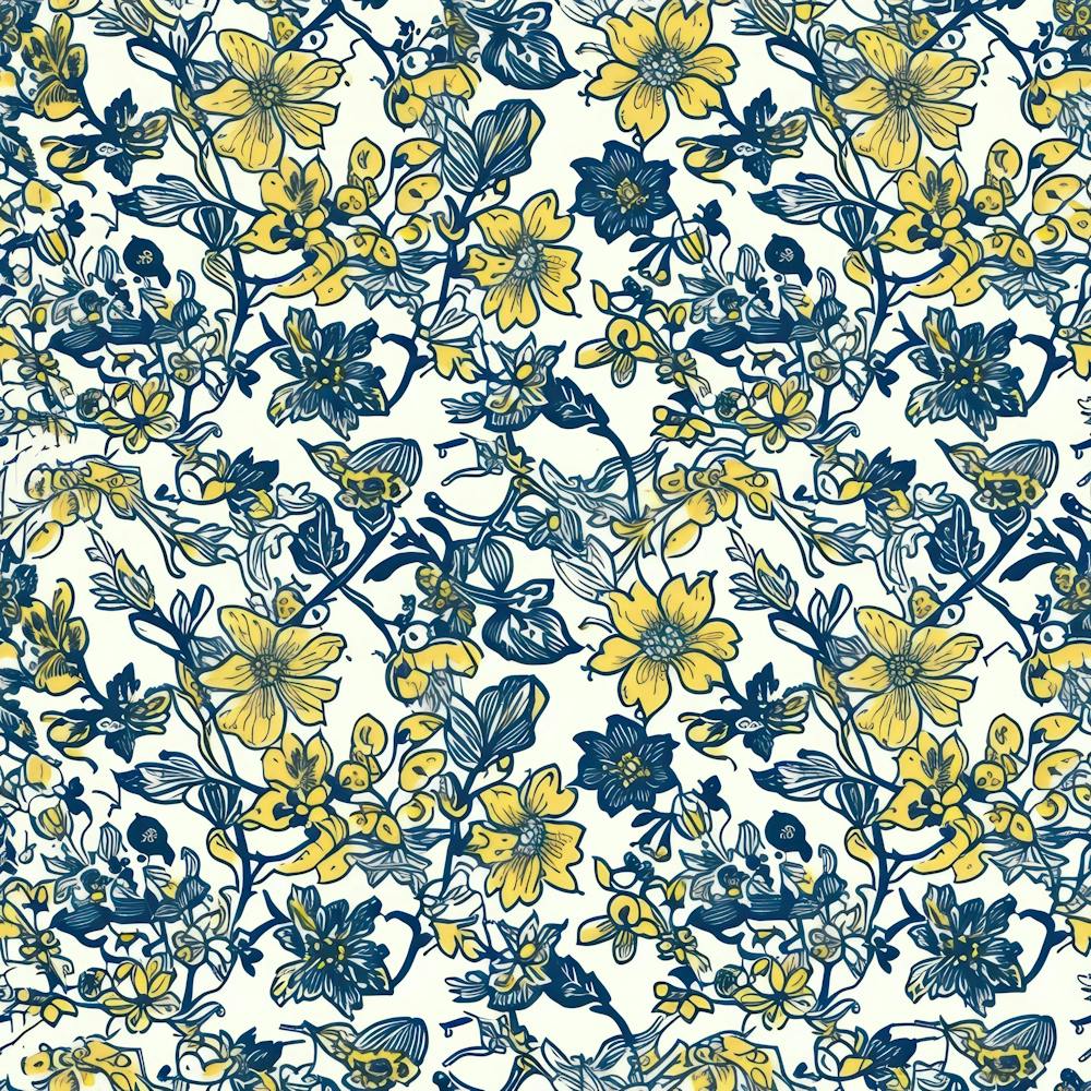 Heather Heaven London Fabrics Floral Pattern 3