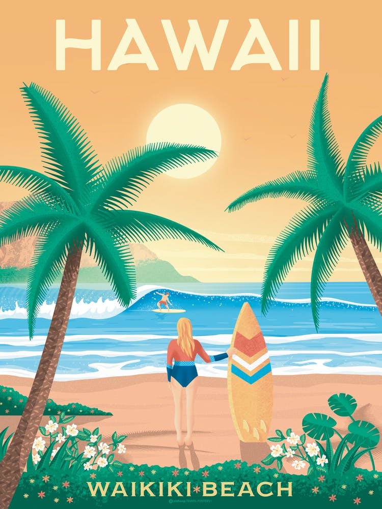 Hawaii Waikiki Beach