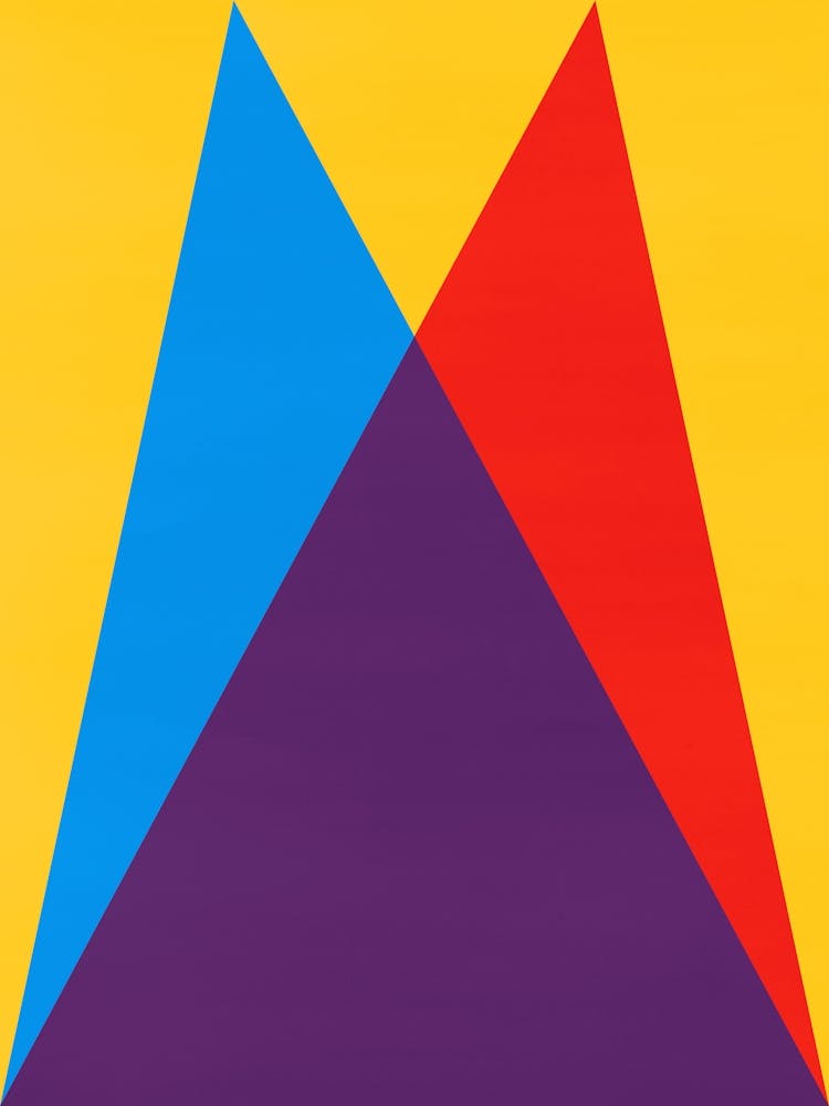Geometric colorful planes 1
