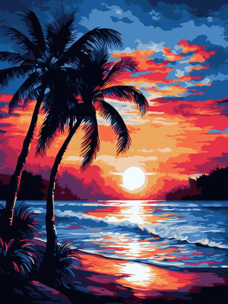 Sunset At The Beach 14