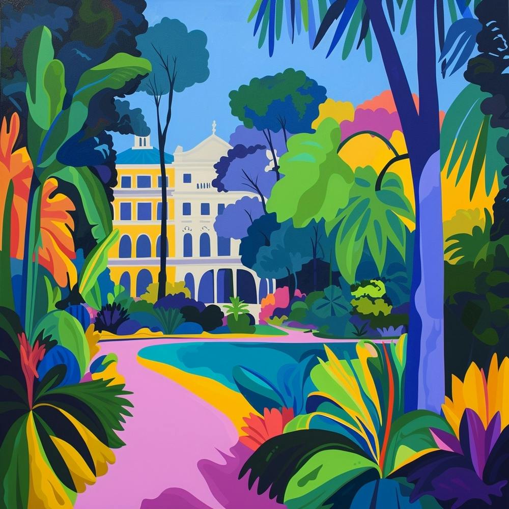 Colourful Gardens Kew Gardens Hillsborough Canada 1