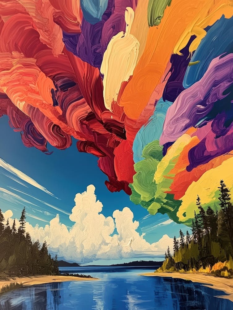 Rainbow Clouds 1