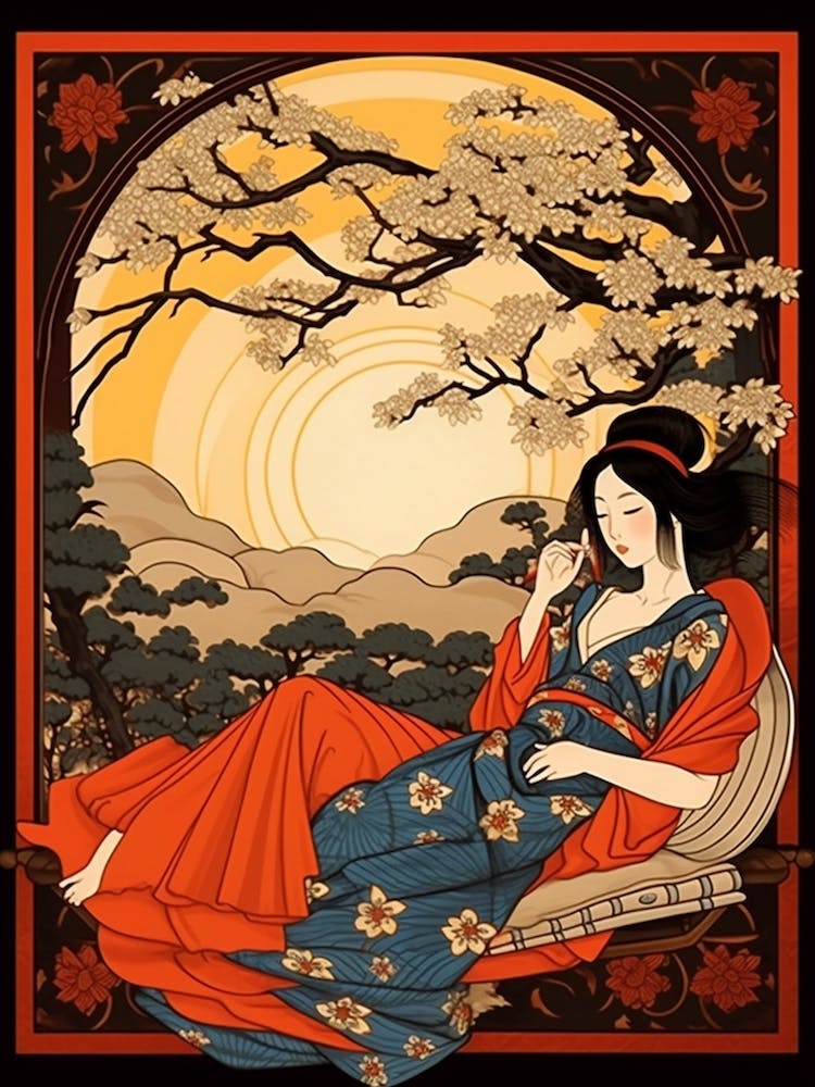 Tomamu Resort, Japan Vintage Travel Art 3