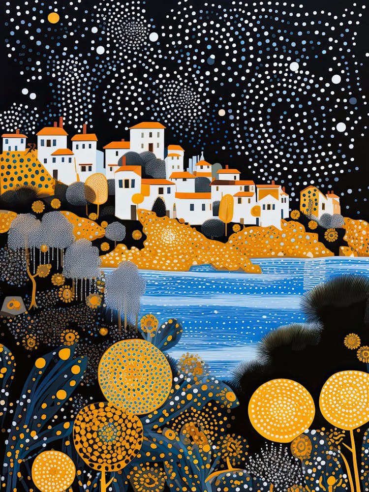 Otranto, Italy, Illustration In The Style Of Pop Art 4