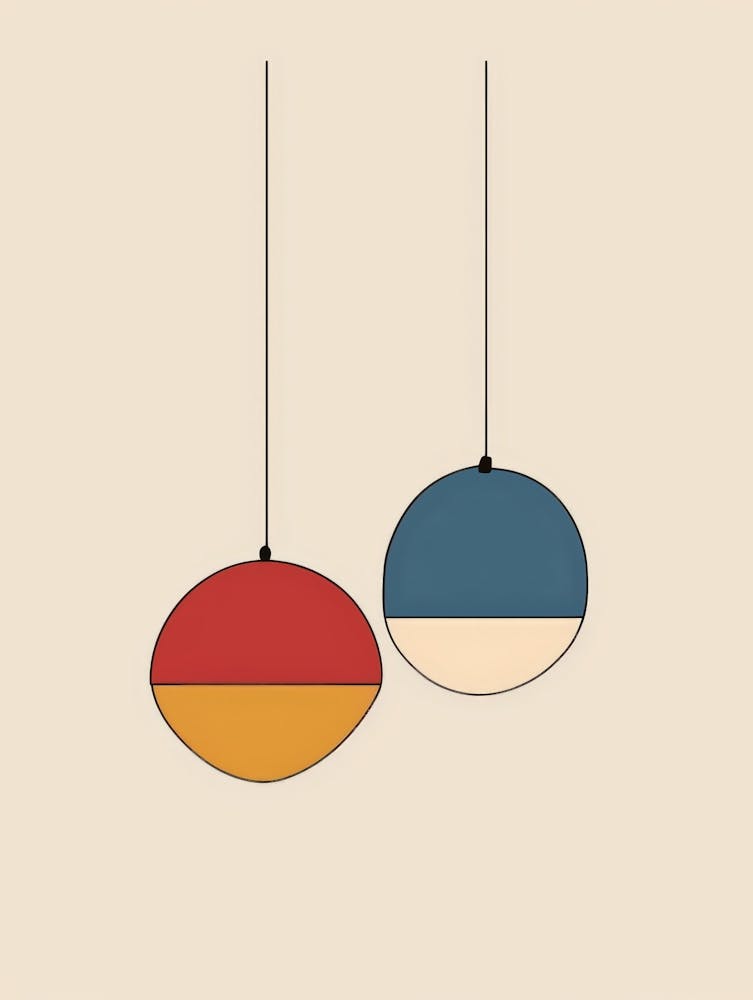Two Colorful Spheres