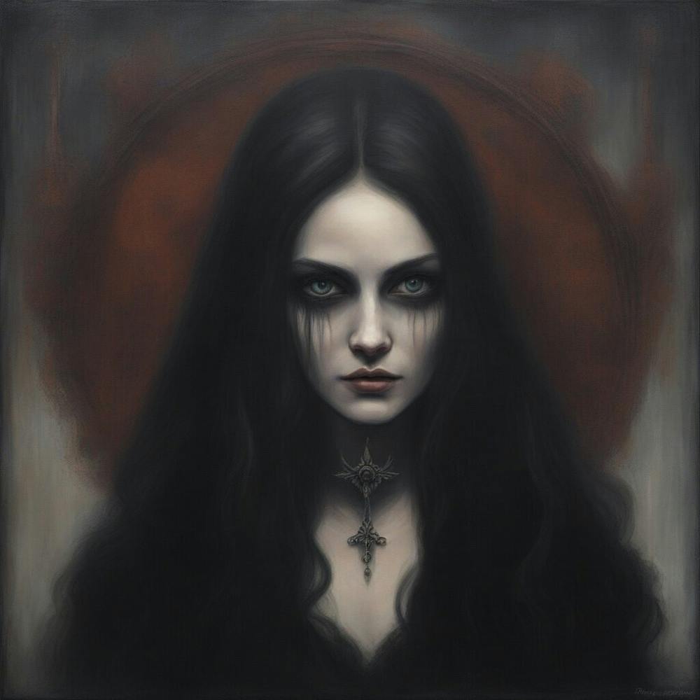 Dark gothic Woman