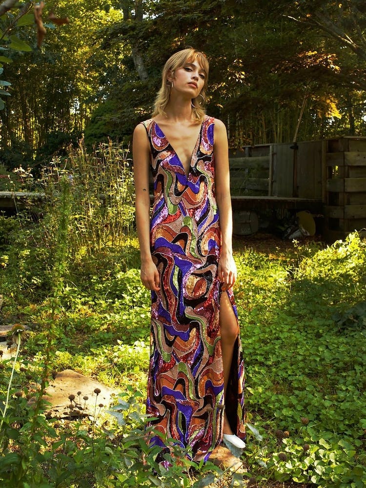 Lila in Nicole Miller